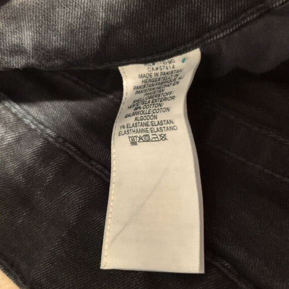 True Religion Jeans Geno Relaxed Slim Fit Black Straight Leg Pants Sz 38x32 - Picture 8 of 10